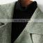 Women Double Breasted Lapel Women Trench Long Wool Coat