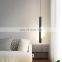 Modern LED Hanging Light Creative Round/Half Glass Pendant Light