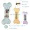 dog bone with 5 flavors grind teeth bone toy,peanut butter spreadable and durable toy