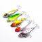 Fish Bait factory  Zinc copper  Sinking lead metal   VIB  Fishing Lure  Hard Artificial lures