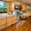 l shaped   fiji  wood veneer  cupboard makeovers   ideas  kitchen cabinet  with  wood stain