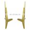 Chair Legs Wholesale New Design Heavy Duty Hot Sale Cross X Stool Dining Modern Luxury Gold Metal Base Chair Furniture Legs
