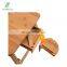 Bamboo Laptop Desk Adjustable Portable Breakfast Serving Bed Tray with Tilting Top Drawer for Surfing Reading Writing Eating