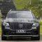 CLY Body kits For Mercedes 16-19 GLC X253 GLC300 GLC260 SUV Upgrade GLC63 AMG Car Bumpers Grill Lining Wheel Arch Diffuser Pipe