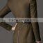 Leather Stretch Wool Jacket
