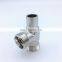 stainless steel accessories bulkhead union tee pipe fitting of high quality ISO9001