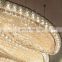 Hotel projects customised chandelier luxury crystal chandelier hallway Led crystal chandelier