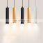 30/60CM Golden Pipe LED Pendant Lamp Kitchen Dining Room Shop Bar Cylinder Long Tube LED Pendant Light