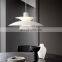 Nordic Denmark Classic Pendant Light Creative Three-layer Ceiling Hanging Lamp Fashion Aluminum Chandelier for Dining Room