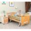 2022 New Multi Function Patient Room Furniture Two Functions with Two Crank Manual Nursing Bed for Sale