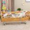 Wooden headboard/footboard Metal Steel Five Function Fully Electric Hospital Bed