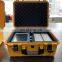 Dynamic pile driving ultrasonic analyzer to test pile body integrity