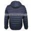 Customized product Quilted Funnel Neck Padded Jacket Coat Puffer Winter Men Jacket