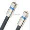F connector compression   F plug  rg58 rg59 rg6 Coaxial cable  straight adapter  f jack waterproof connector