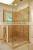 Frameless Clear Tempered Shower Door 2 Sided Corner Square Double Door Hinge Shower Enclosure