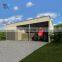 Prefab sheds price 36M2 metal waterproof building prefab 2 cars garage carport steel structure 3 cars metal garage prefab house