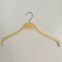 Children adult plywood hangers with 360 swivel hook silicone rubber antiskid shirt pants wood hanger clips