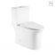 CUPC certified bathroom ceramic one piece skirted elongated toilet