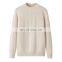 Women's 100% Cashmere Crew Neck Long Sleeved Chunky Cable Knit Casual Pullover Sweater Winter Season