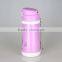Double wall pink vacuum flask for kids with inner cap straw and carabiner vacuum flask                        
                                                                                Supplier's Choice