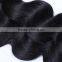virgin wholesale human hair machine weft body wave natural black