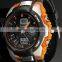 2015 New Brand Dual Time Boys Digital Men Watch Mens Wrist Watch Rubber Watches WS075/076/077