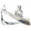 Simple galvanized boat trailer