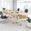 moving folding frame table for training room