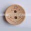 Sedex Audited Factory 2 Pillar Laser Engraved Anchor Logo 2 Holes Wooden Button