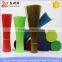 high elasticity PP PET colorful flagged bristle for broom brush