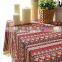 Linen cotton printed fabric