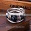 Hot Jewelry Tibetan Silver Bracelet Turquoise Inlay Roundness Bead Adjust Bangle