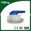 YiMing pvc brass ball valve
