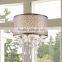 Crystal Chandelier Led Light Chandelier Home Decor Hanging Lamps Lighting Pendant Light Modern Lamps Black Shade CZ1029/4
