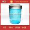 16 oz glass embossed mason jar custom made wholesale with lid                        
                                                                                Supplier's Choice