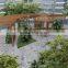 The architectural beauty of a covered pergola