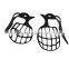 CNC Light Carbon Fiber Accessories, Beautiful Keychain Carbon Fibre Parts