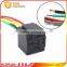 Square type 12v 24v 40A 4PIN relay base, Female car relay base, brass terminal relay base