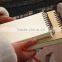 A5 kraft cover spiral notebooks