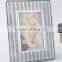 2016 latest designed glittery silkscreen glass mirror photo frame 4x6 5x7 8x10in