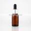 wholesale 10ml dark amber frosted glass bottle for e lique in China