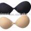 New Arrival Front Closure Invisible Backless Sexy Girl Fabric Cloth Nude Bra