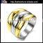 Fashion men's titanium gold ring ,cheap gold ring designs for men