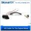 Universial Xenon Auto single beam hid socket relay vehicle electrical light bar wire harness with switch