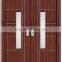 Wooden PVC Door With Glass(CF-W041)