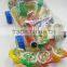delicious fruit jelly candy in bag packing