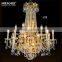 Gold Chinese Chandelier, Crystal Chandelier Istanbul MD81517 L24+11