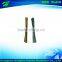 golden pre-cut plastic decorative twist tie for bread/gift packing