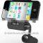 Bluetooth fm transmitter with holder for iPhone, LED display,line-in/line-out function