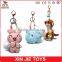 good cute plush bunny keychain toy